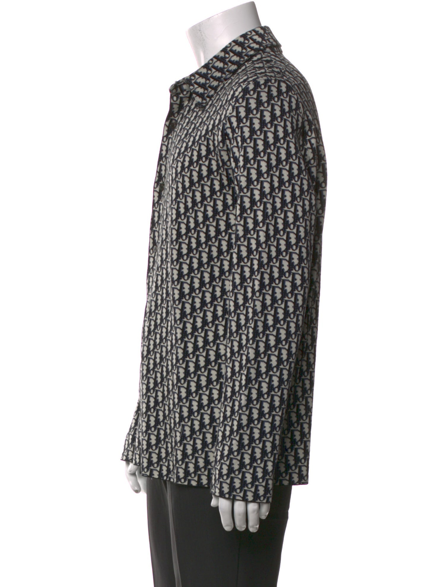 DIOR MEN 2020 Oblique Jacquard Shirt