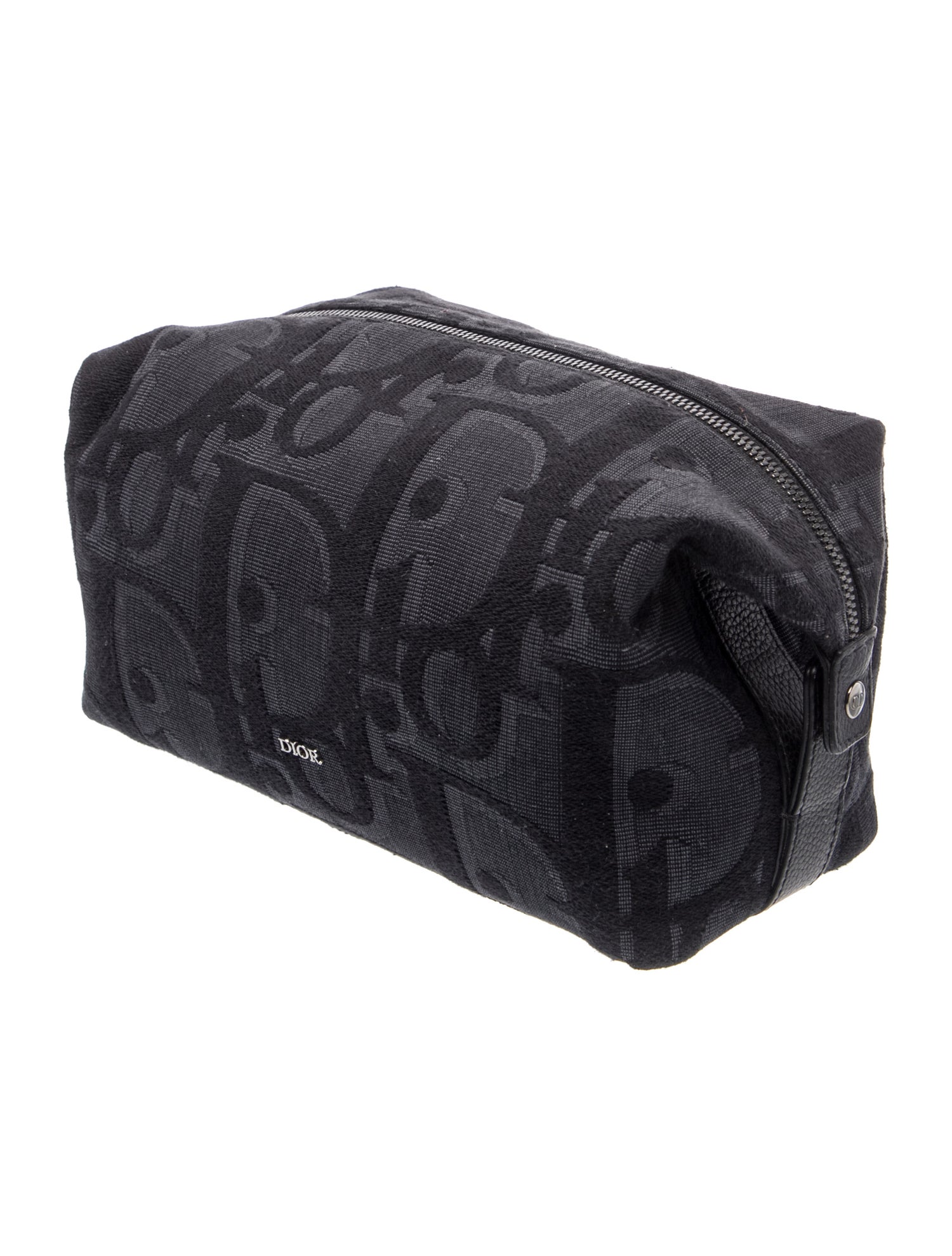 DIOR MEN Oblique Jacquard Pouch 2023