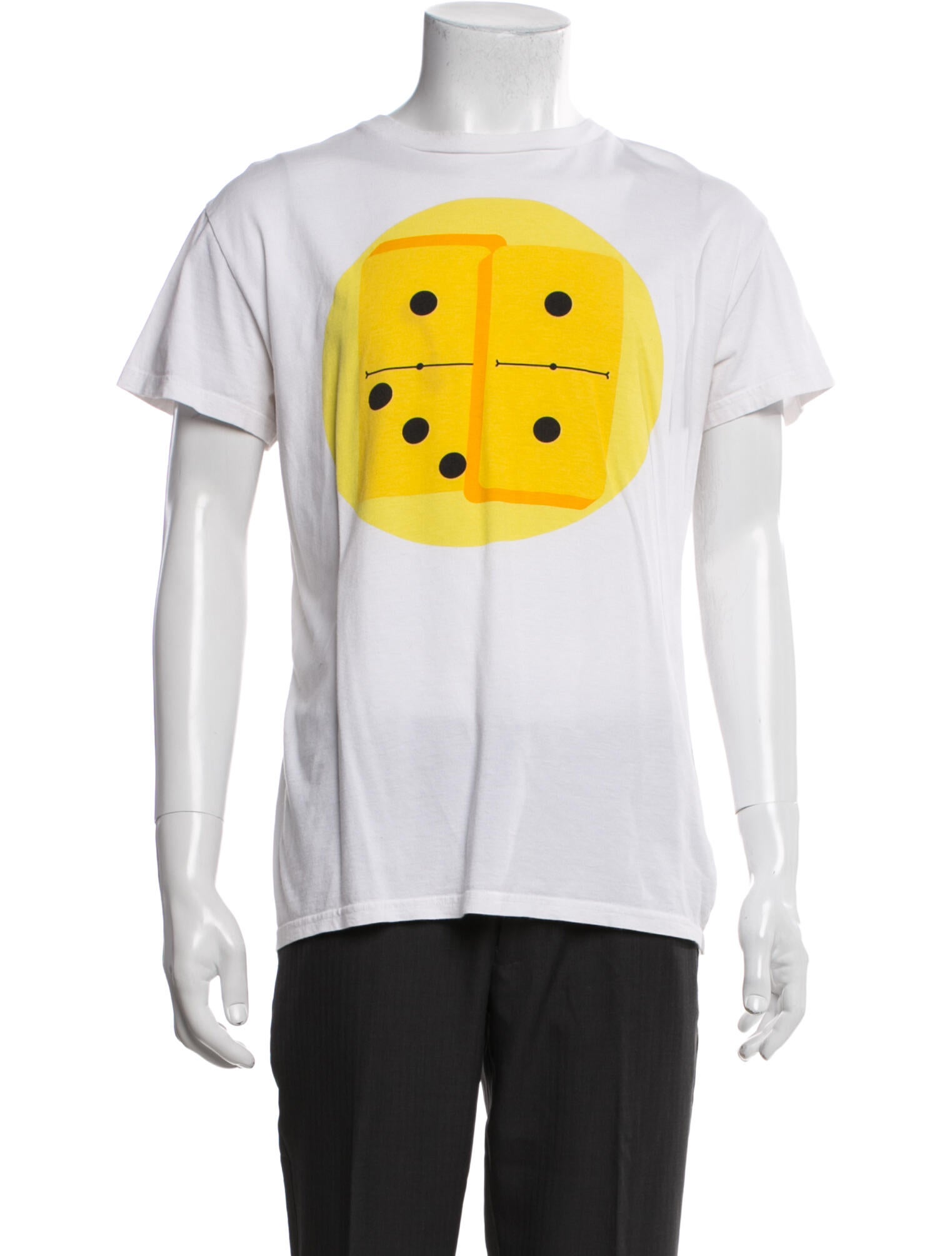 Dior Homme Graphic Print Crew Neck T-Shirt