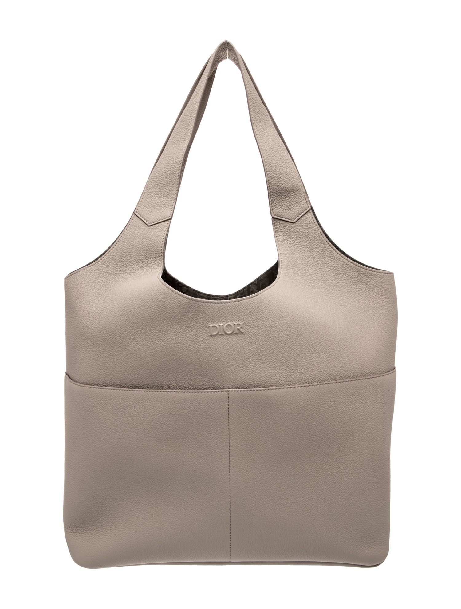DIOR MEN Leather Hobo w/ Tags