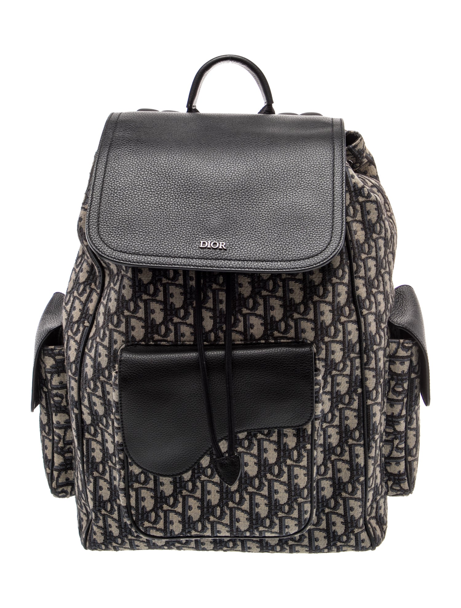 Dior Homme Oblique Jacquard Backpack - Neutrals Backpacks, Bags
