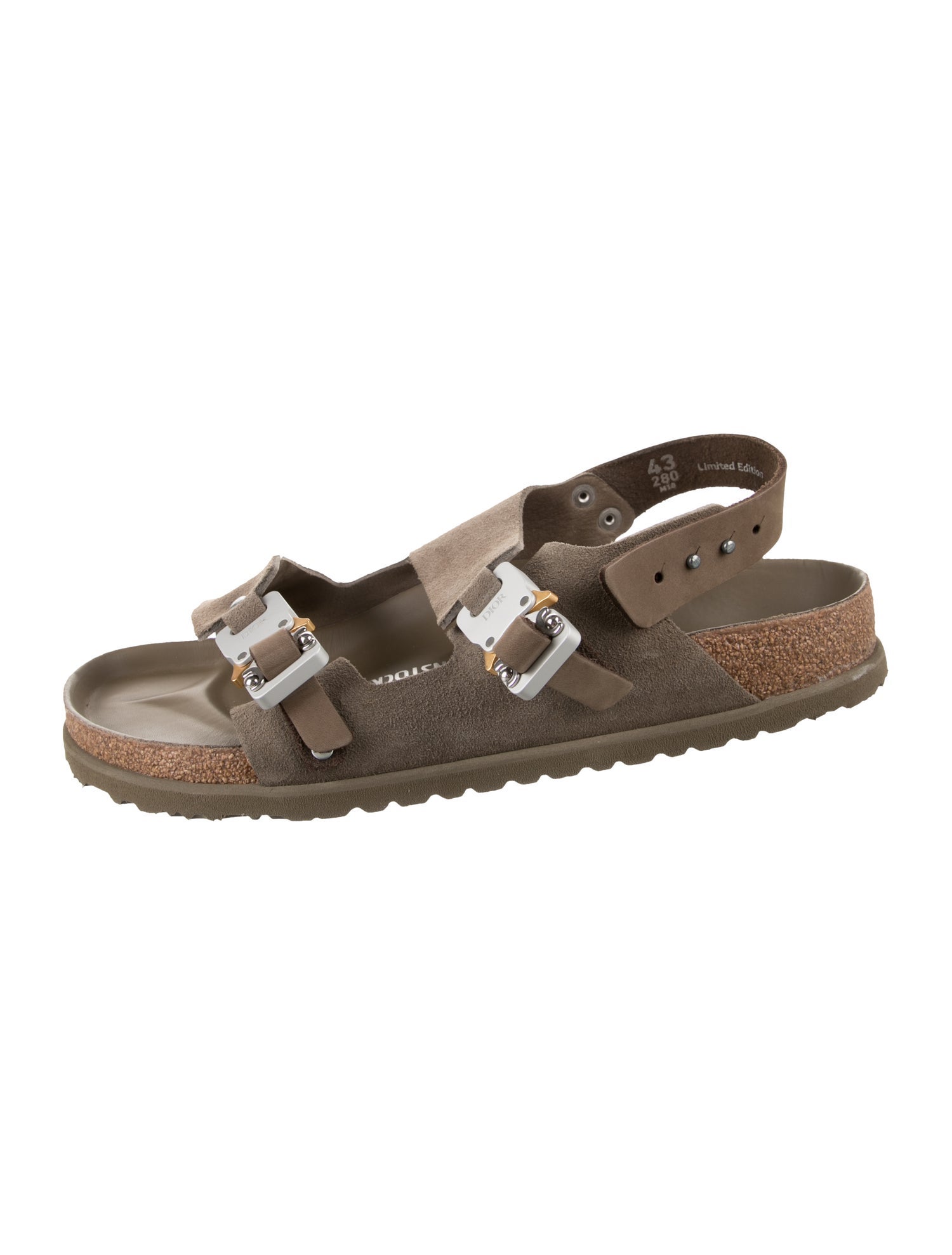 DIOR MEN Suede Sandals