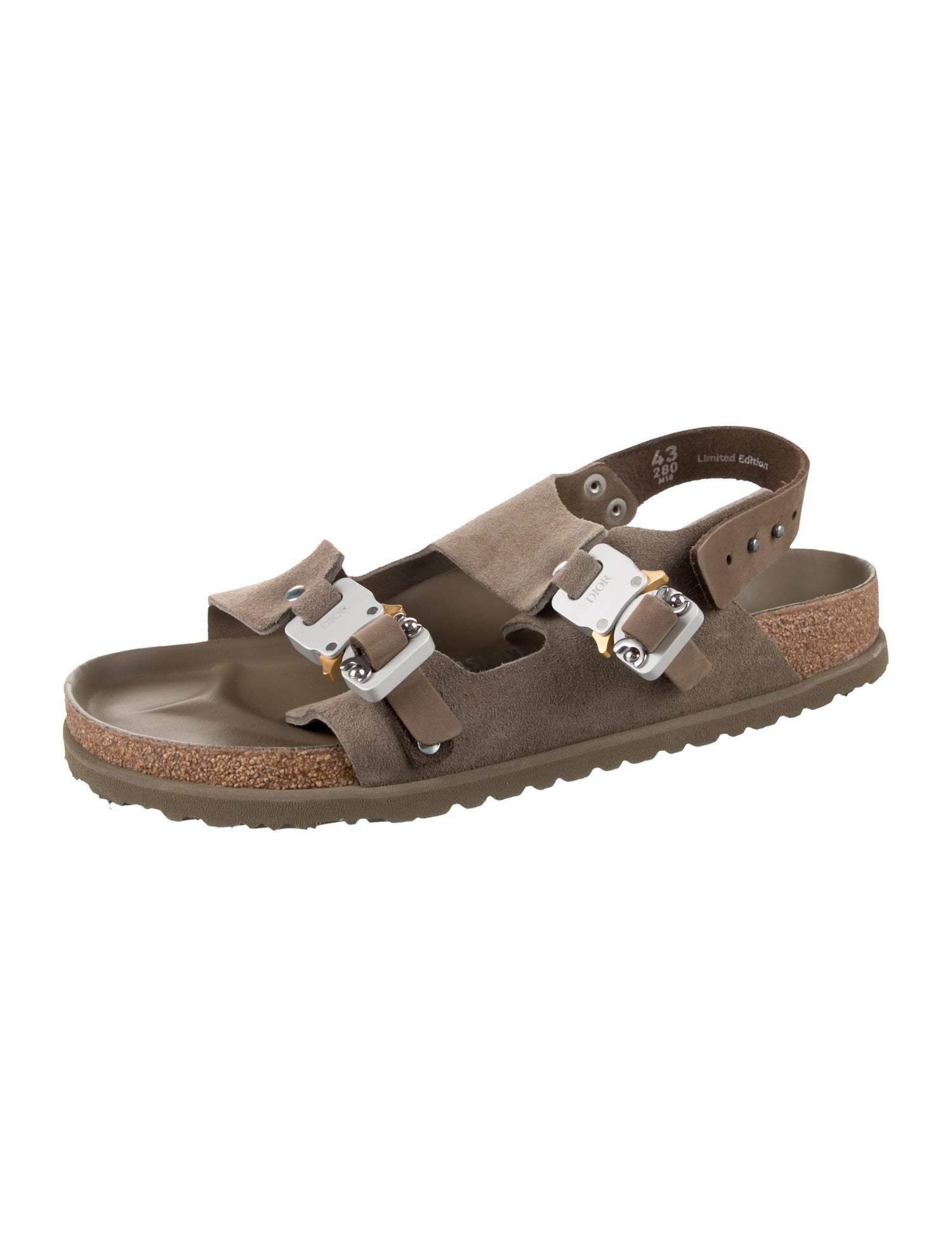 DIOR MEN Suede Sandals