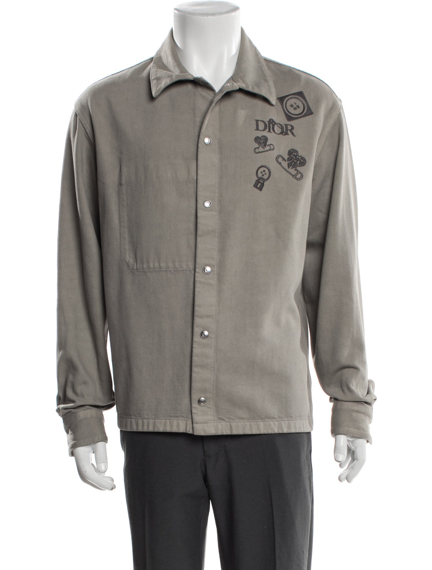 DIOR MEN Graphic Print Jacket