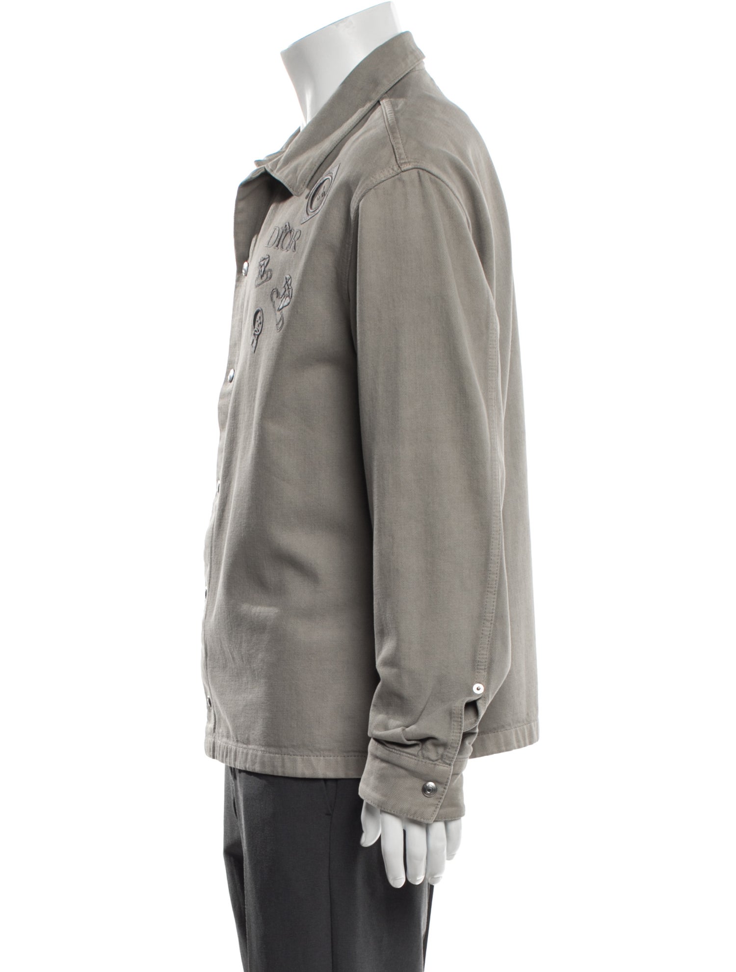 DIOR MEN Graphic Print Jacket