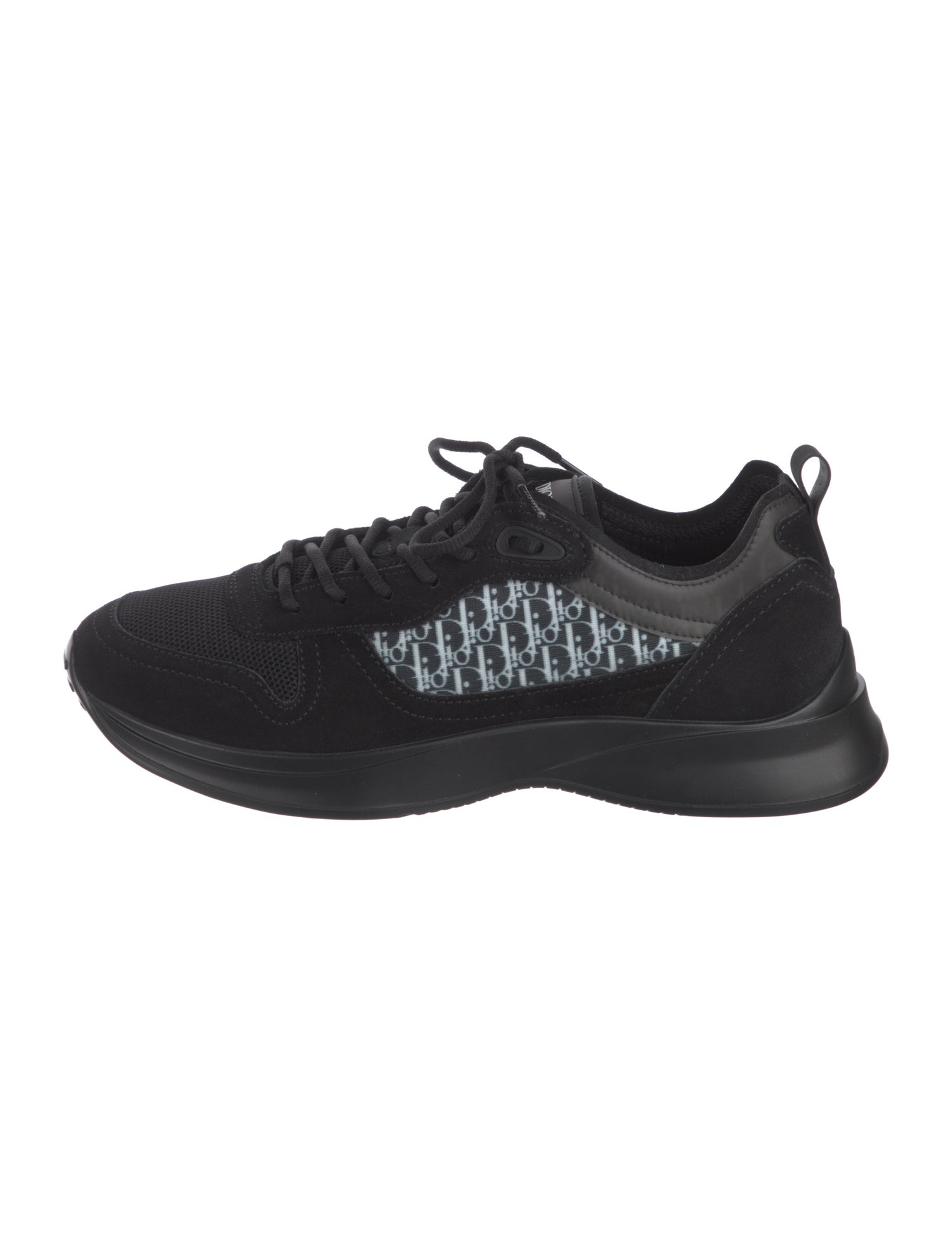 Dior Homme B24 Cannage Motif Athletic Sneakers - Black Sneakers