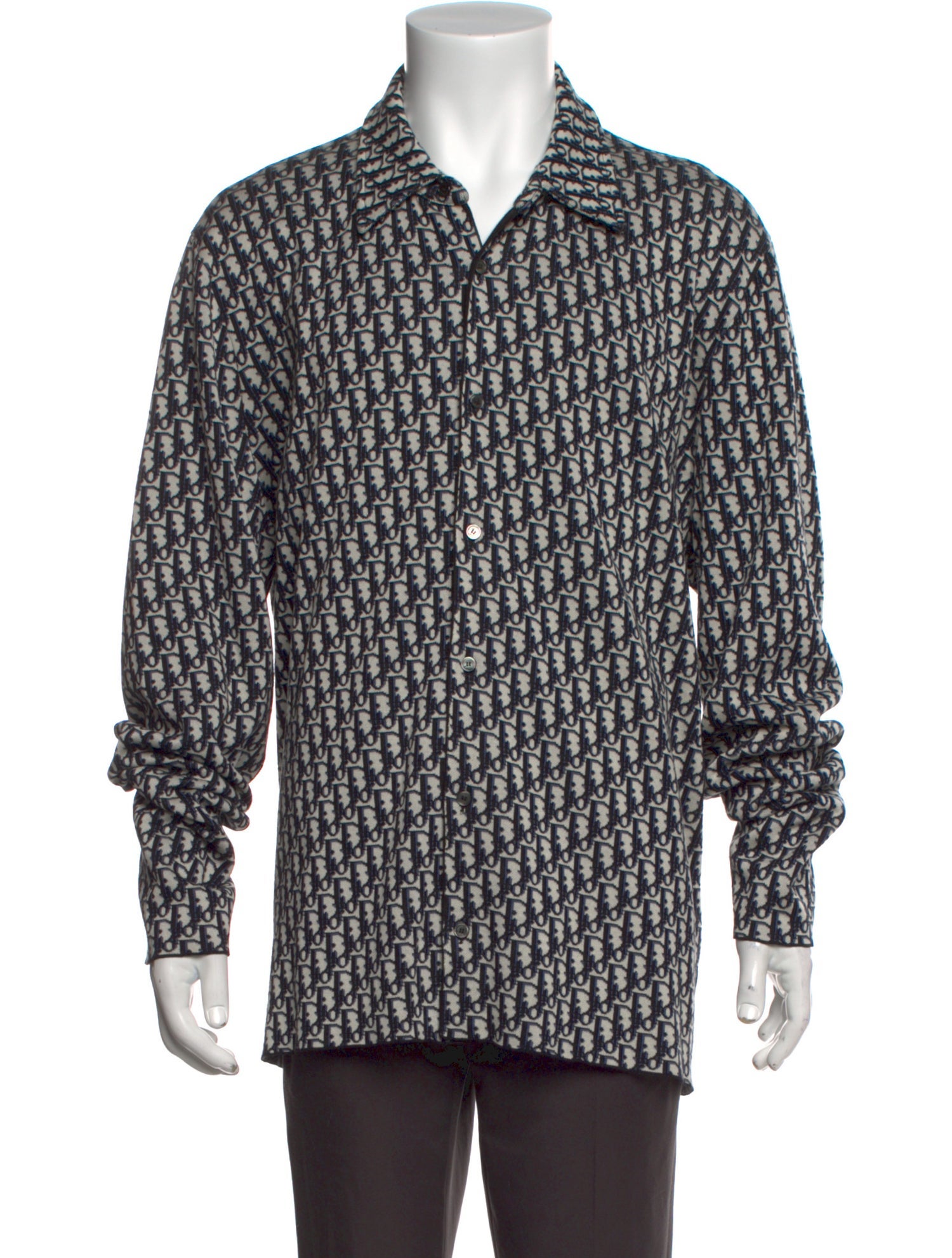 DIOR MEN 2020 Oblique Jacquard Pullover