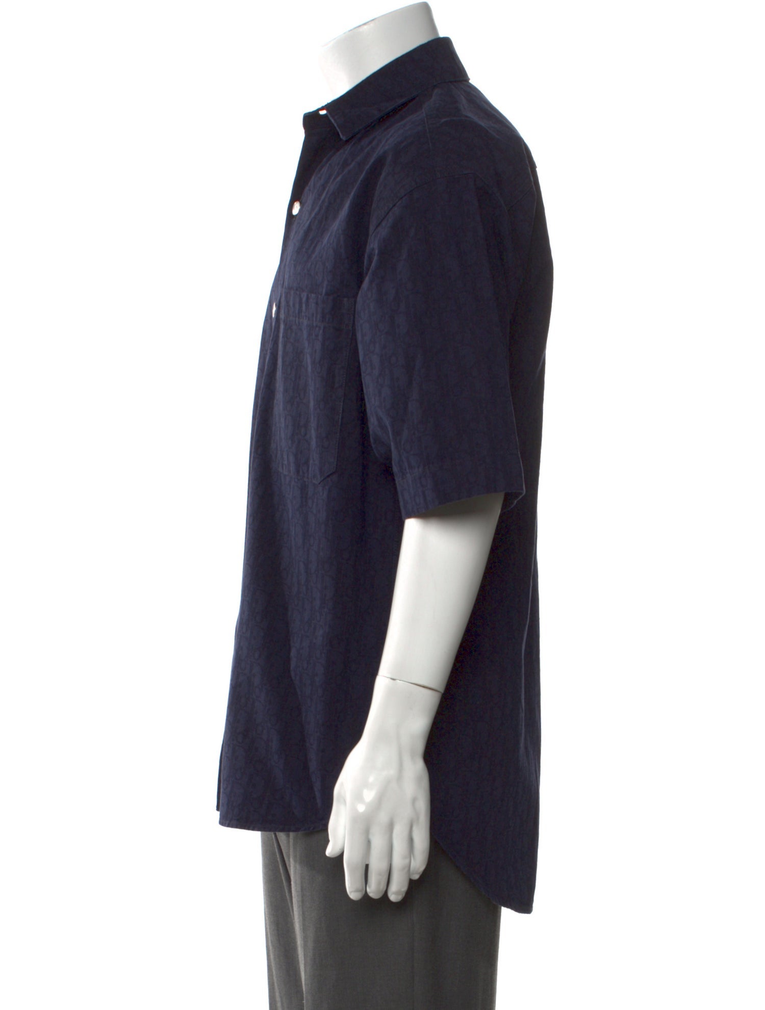 DIOR MEN 2022 Oblique Jacquard Shirt
