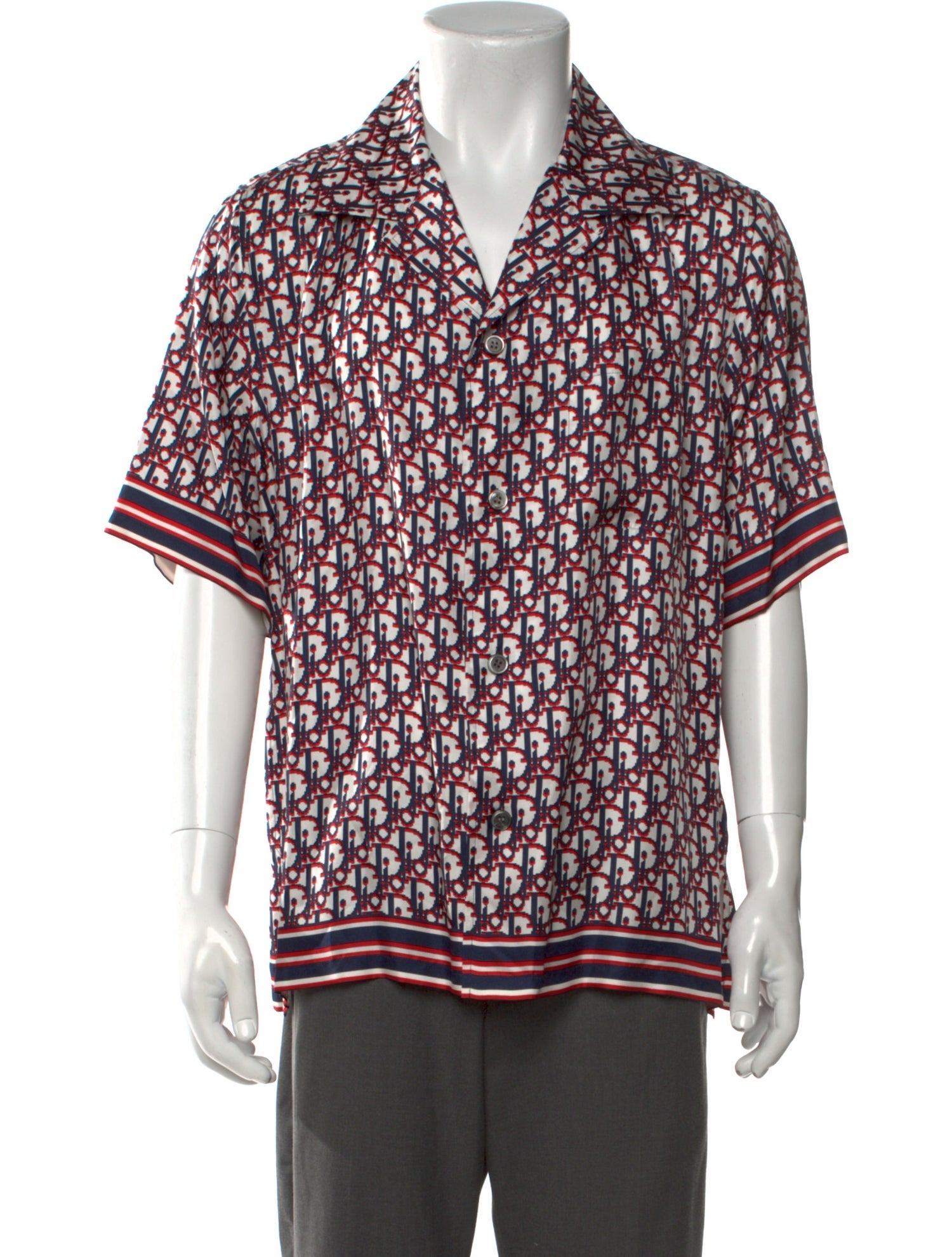 DIOR MEN 2020 Oblique Jacquard Shirt