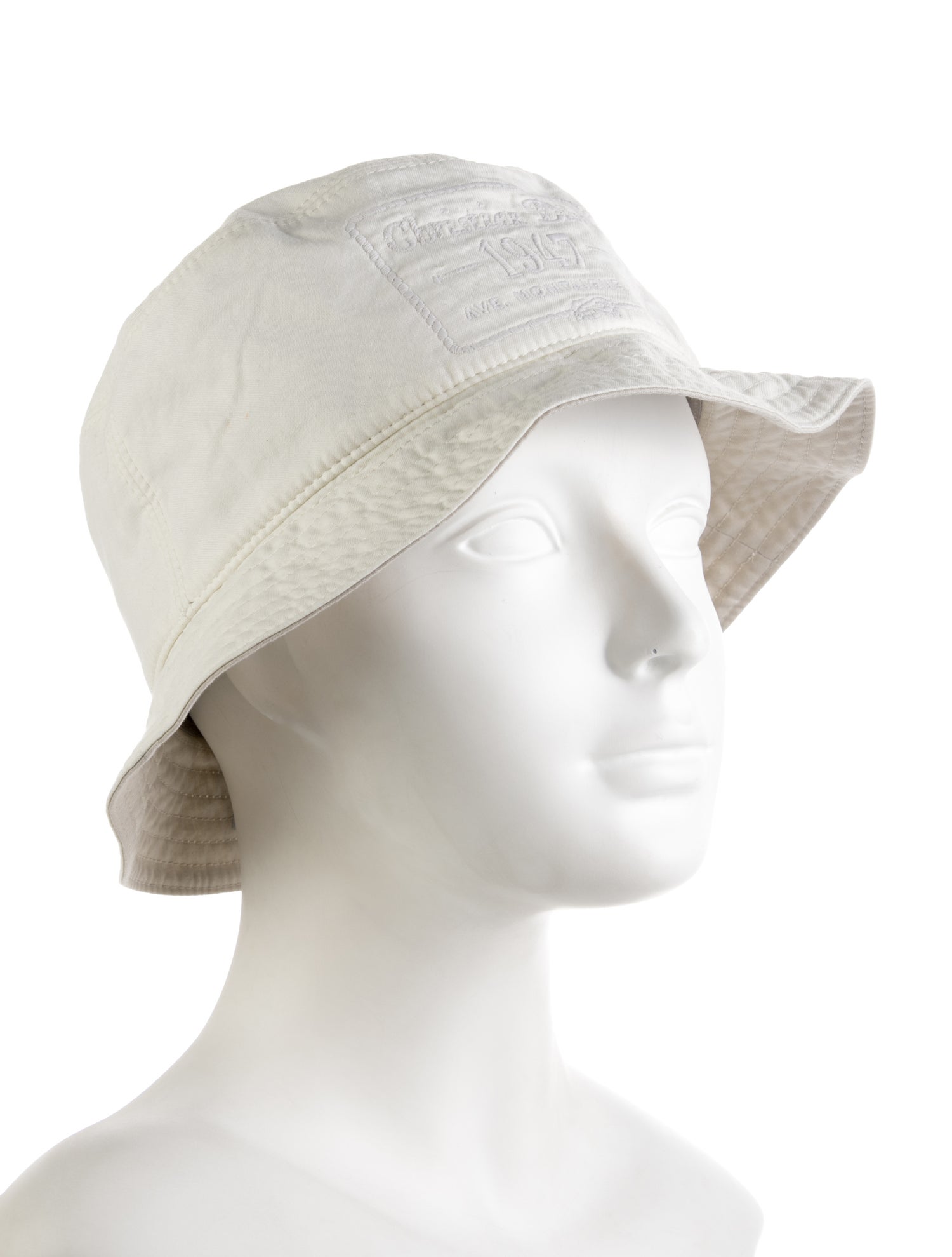 DIOR x Shawn Stussy Embroidered Baseball Cap - White Hats