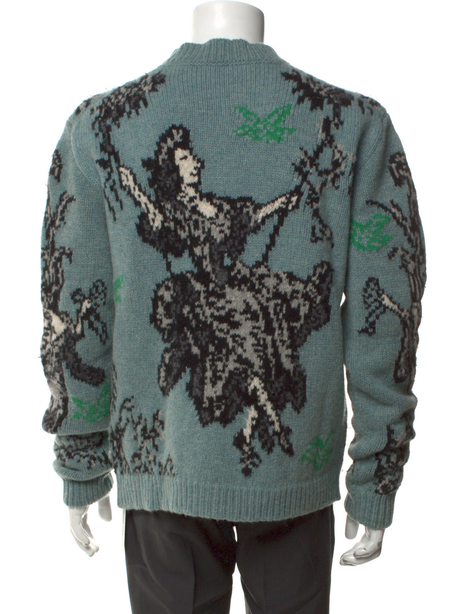 DIOR MEN 2020 x Judy Blame 'Toile De Jouy' Intarsia Pullover