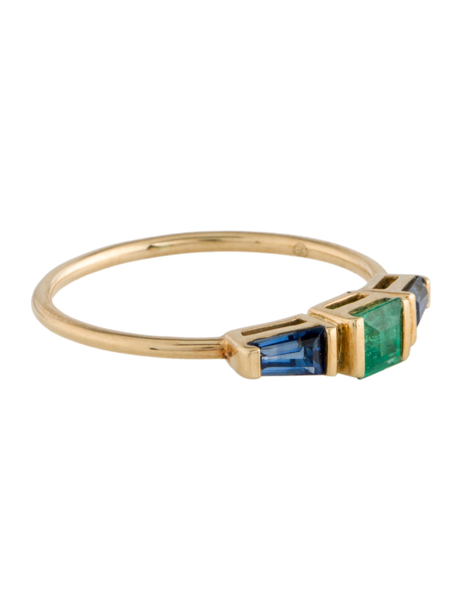 Yi Collection 18K Emerald & Sapphire Triplet Ring