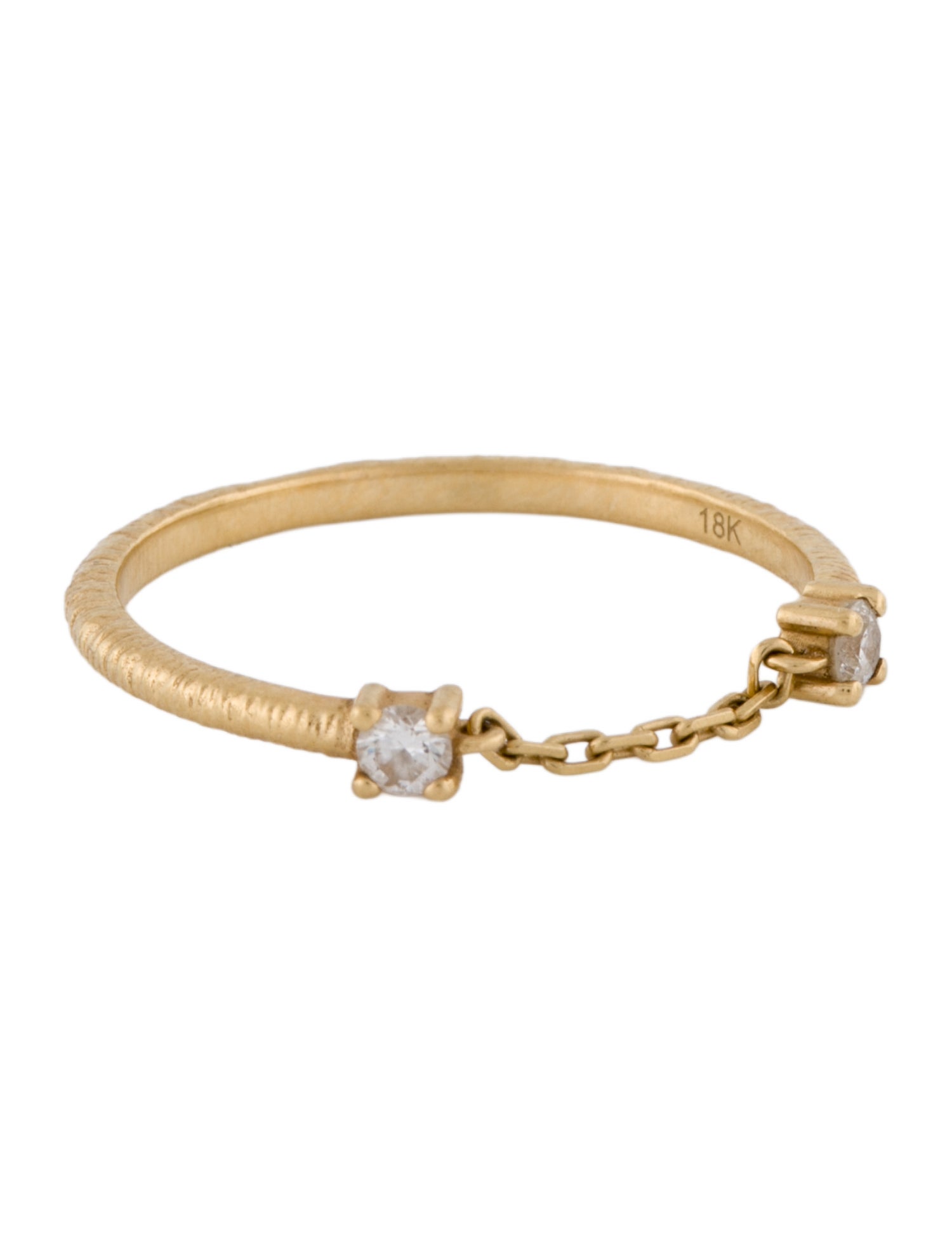 Yi Collection 18K Diamond Open Band Ring