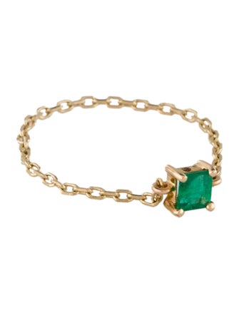 Yi Collection 14K Emerald Chain Band