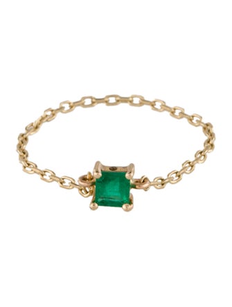 Yi Collection 14K Emerald Chain Band
