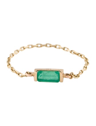 Yi Collection 14K Emerald Chain Band