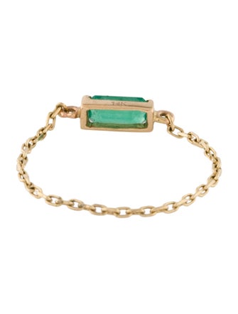 Yi Collection 14K Emerald Chain Band