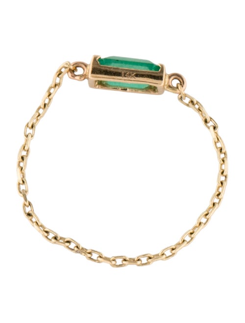 Yi Collection 14K Emerald Chain Band