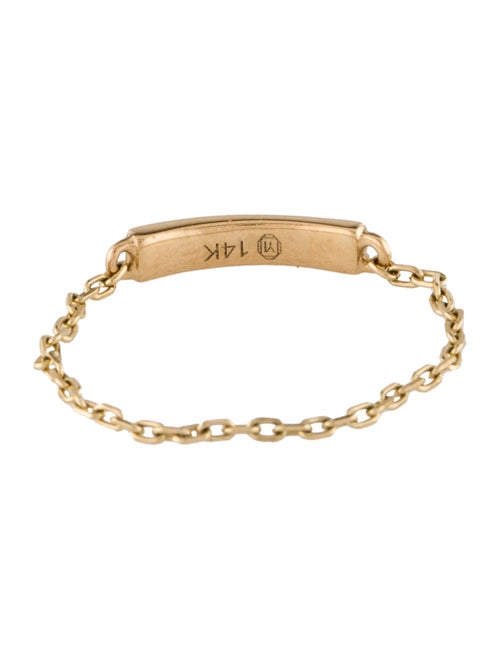 Yi Collection 14K Ruby Lucky Bar Band