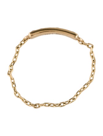 Yi Collection 14K Ruby Lucky Bar Band