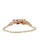 Yi Collection 14K Ruby Cluster Chain Ring