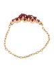 Yi Collection 14K Ruby Cluster Chain Ring