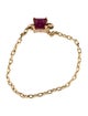 Yi Collection 14K Ruby Chain Ring