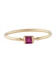 Yi Collection 14K Ruby Petite Circle Ring