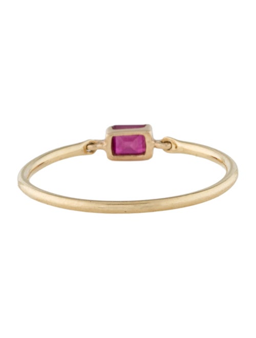 Yi Collection 14K Ruby Petite Circle Ring