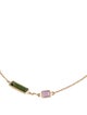 Yi Collection 18K Tourmaline & Sapphire Bar Bracelet