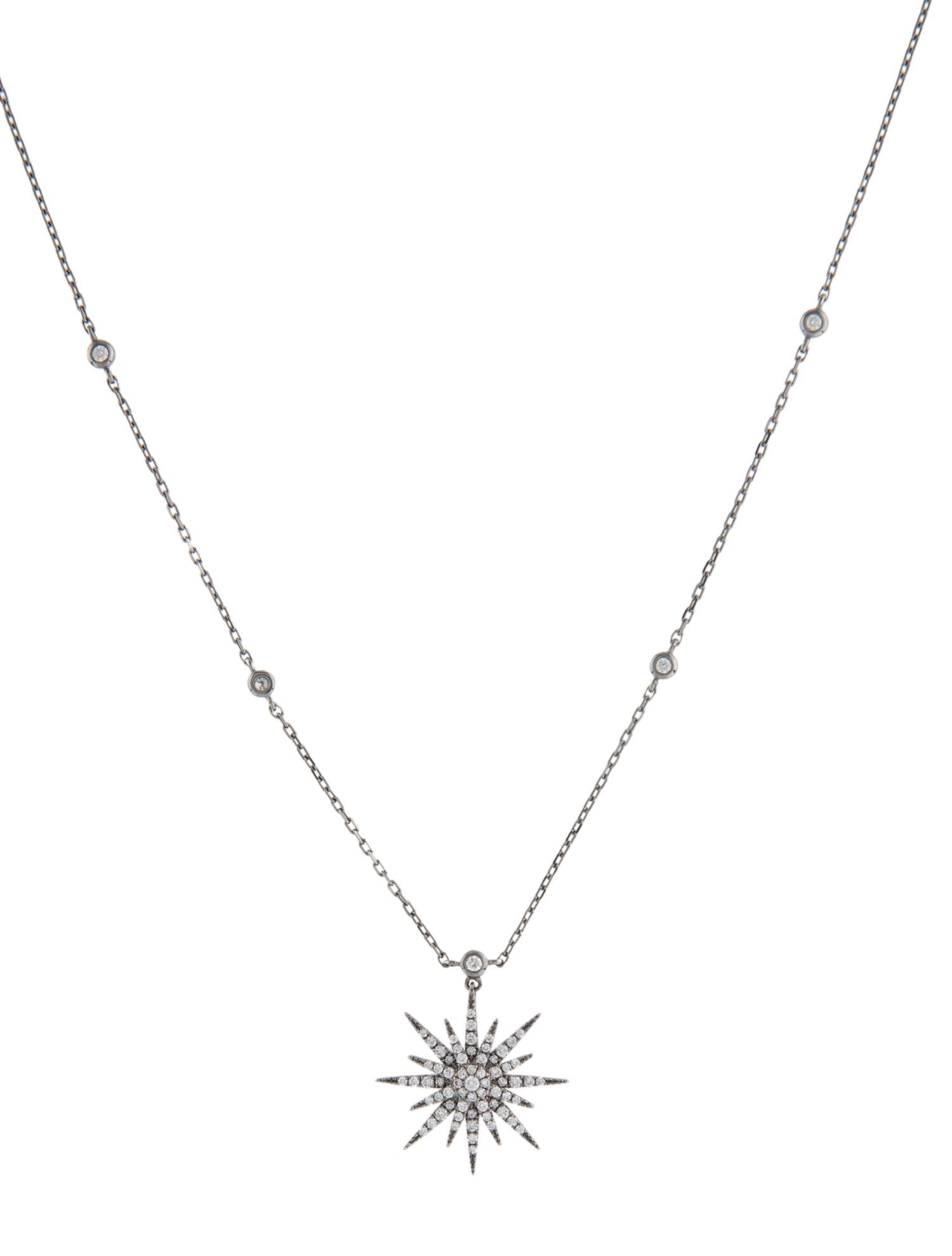 Djula 18K Diamond Soleil Pendant Necklace