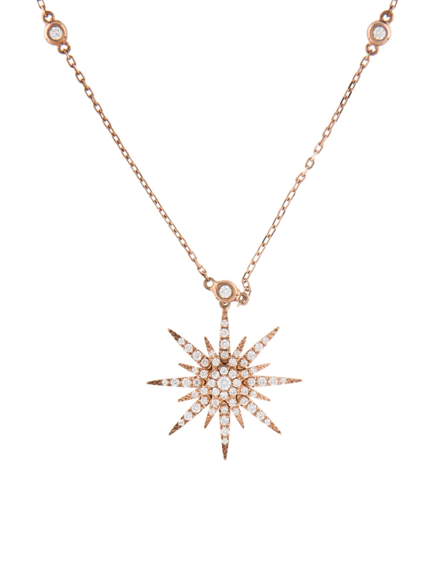 Djula 18K Diamond Soleil Pendant Necklace