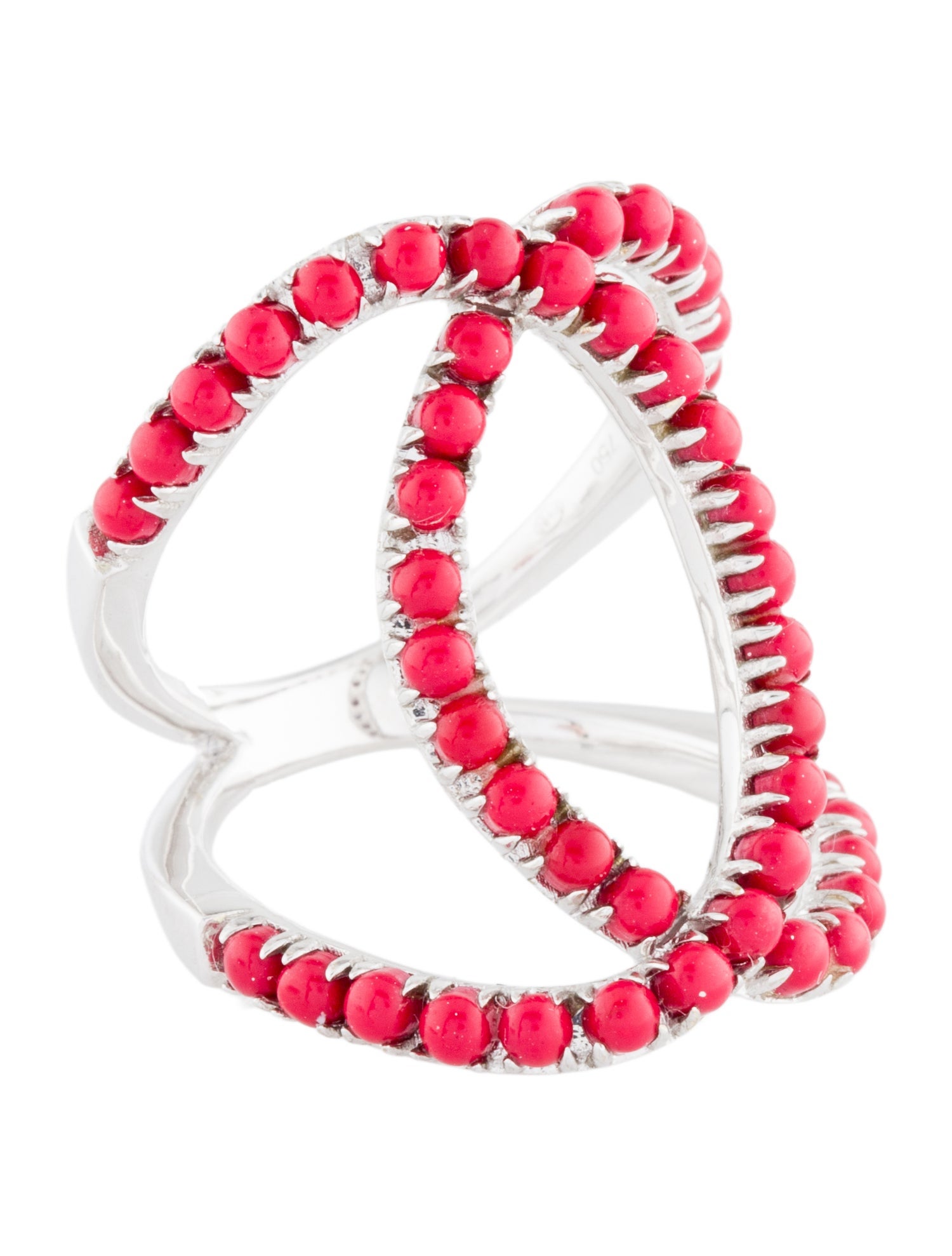 Djula 18K Crossover Band Ring