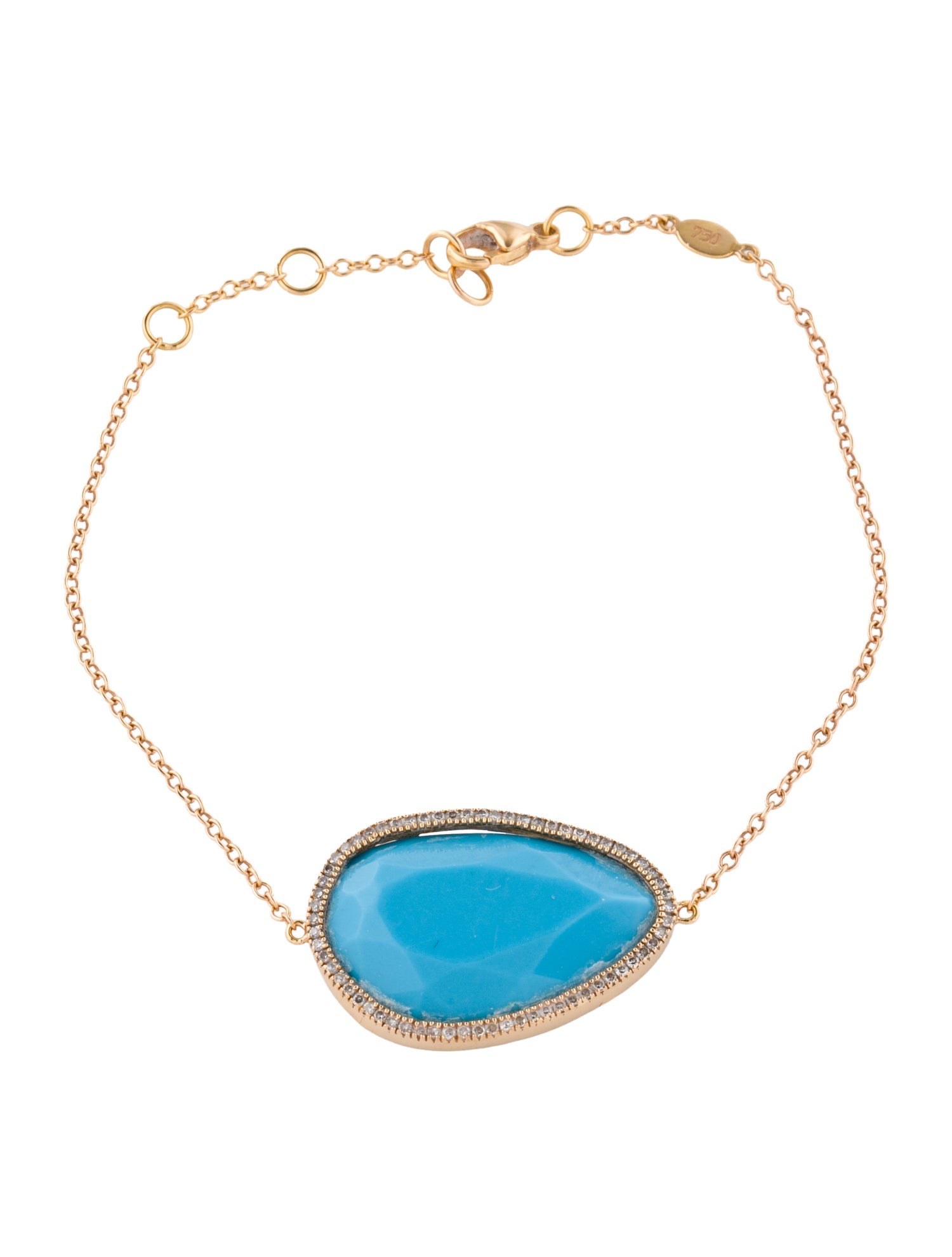 Djula 18K Diamond & Ceramic Bracelet