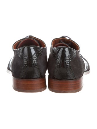 Duckie Brown Brogue Suede Oxfords