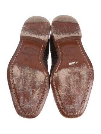 Duckie Brown Brogue Suede Oxfords