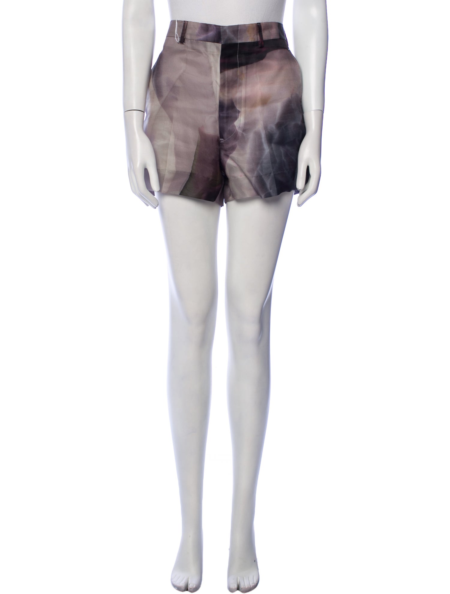 Duckie Brown Printed Mini Shorts