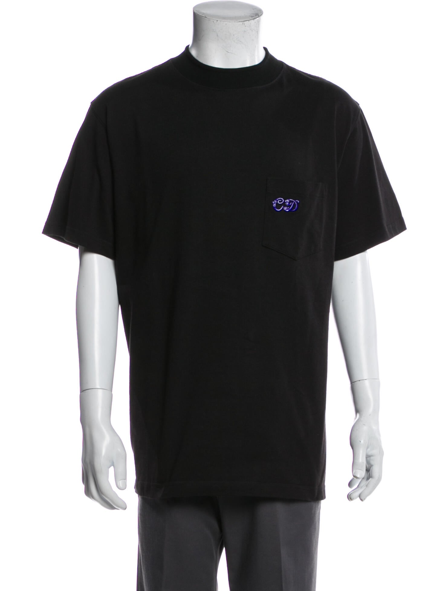 DIOR x Kenny Scharf 2021 CD Icon Logo T-Shirt - Black T