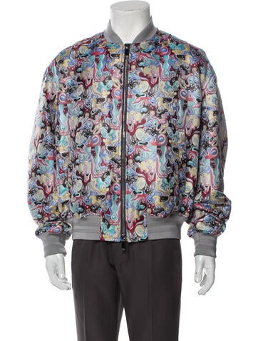 Dior x Kenny Scharf Outerwear Printed Windbreaker M