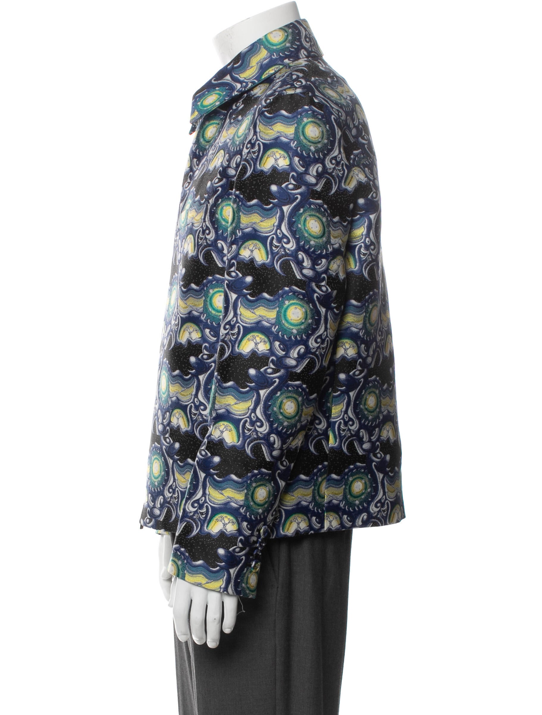 DIOR x Kenny Scharf Printed Denim Jacket