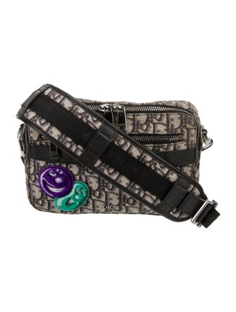 DIOR x Kenny Scharf Oblique Jacquard Messenger Bag 2021