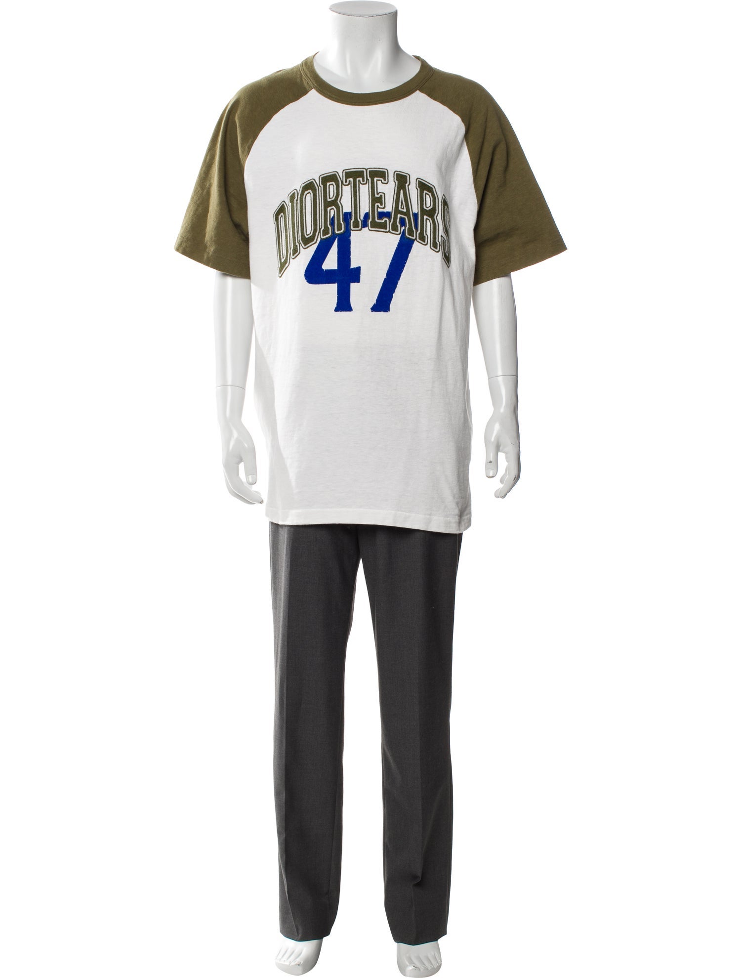 DIOR x Denim Tears 2023 Signature Logo T-Shirt