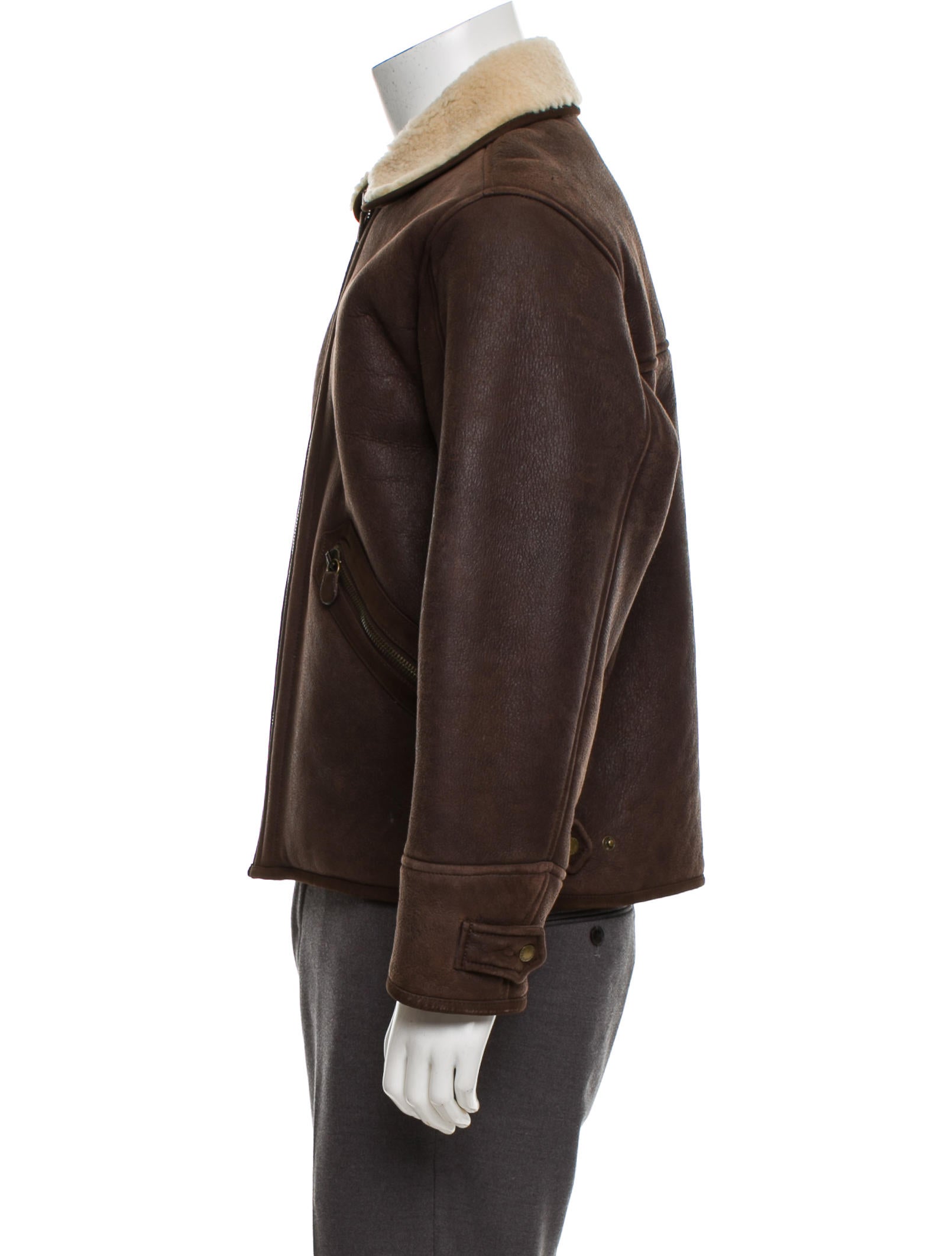 Dunhill Shearling Flight Jacket