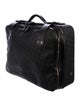 Dunhill Leather-Trimmed Canvas Suitcase