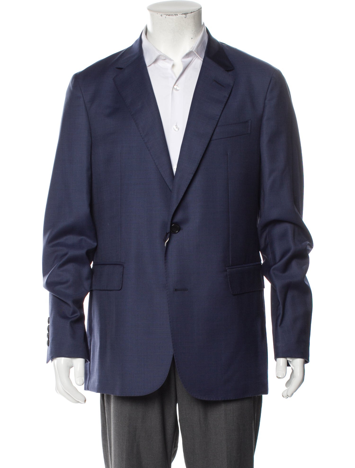 Dunhill Wool Embroidered Accent Blazer w/ Tags