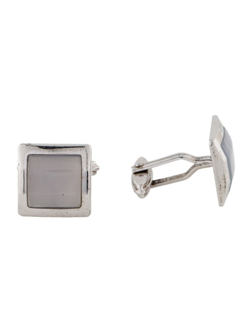 Dunhill Square Stone Cufflinks