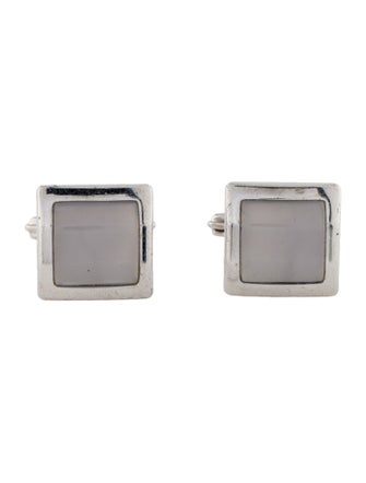 Dunhill Square Stone Cufflinks