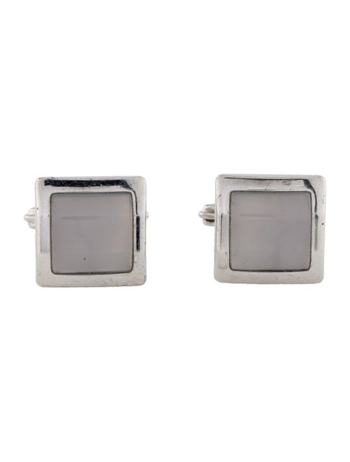 Dunhill Square Stone Cufflinks