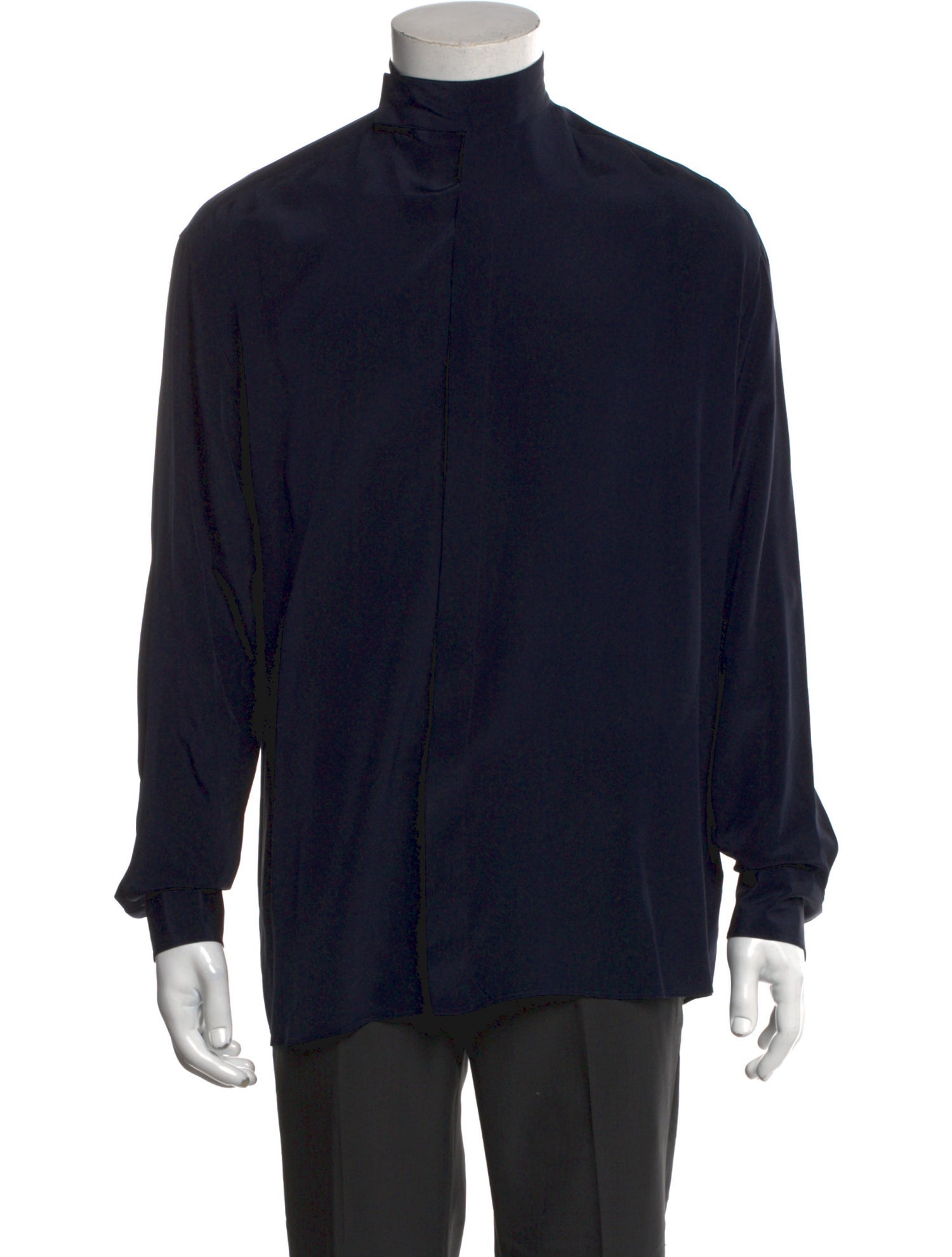 Dunhill Silk Long Sleeve Shirt