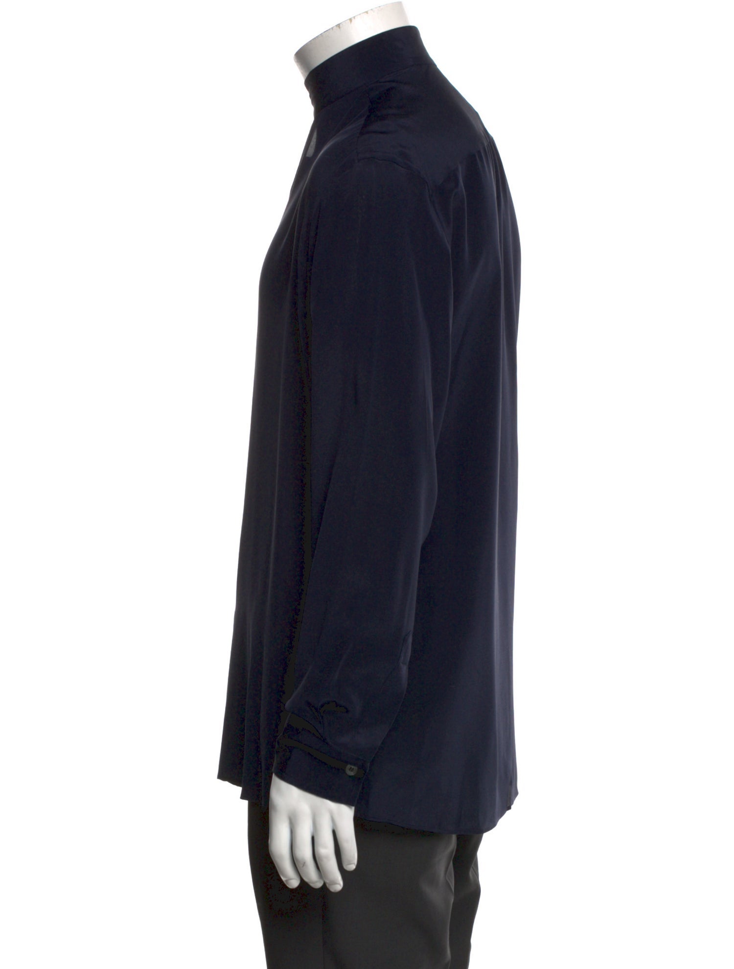 Dunhill Silk Long Sleeve Shirt